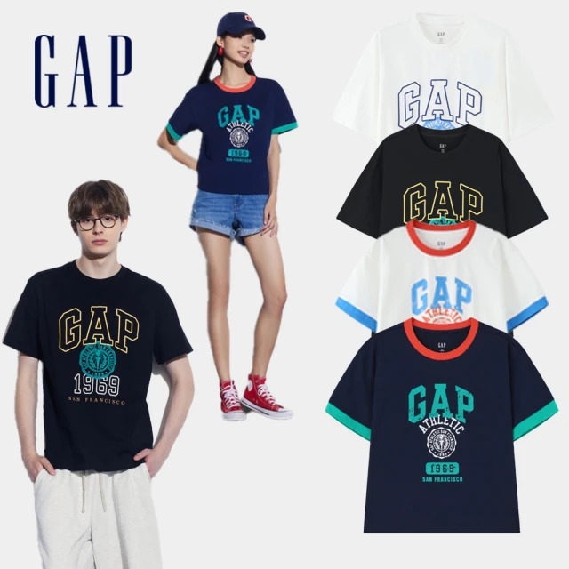 【GAP】男女裝 胸前口袋/花邊短袖T恤-多款任選(463213&463253&537088&541730) 歷史價格詳細信息