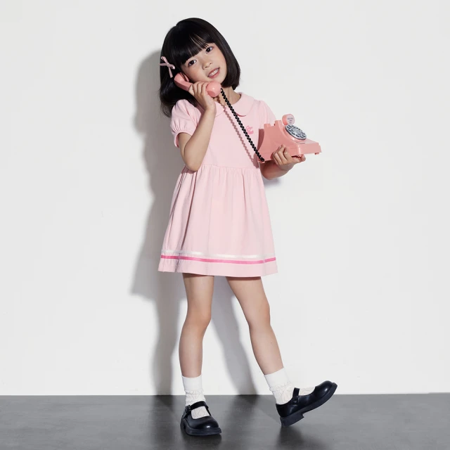 【GAP】女幼童裝 Logo短裙 碳素軟磨法式圈織系列-淺灰色(601771) 歷史價格詳細信息