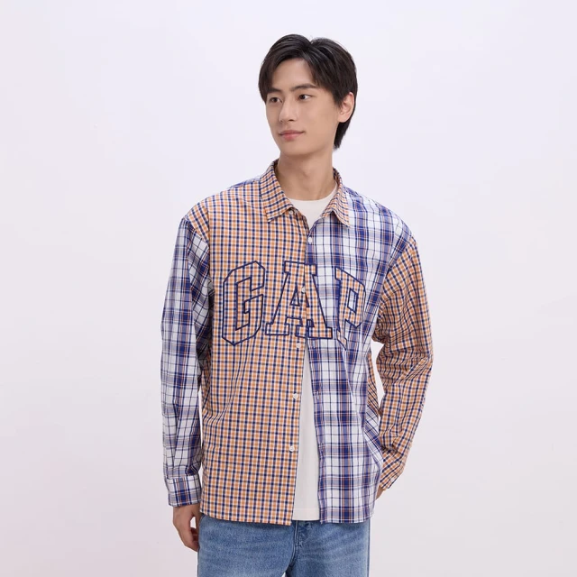 【GAP】男裝 純棉翻領短袖襯衫-白色(461238) 歷史價格詳細信息
