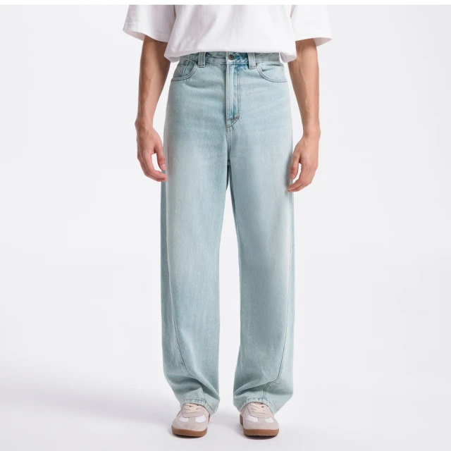Gap 男裝 淺色水洗中腰五袋牛仔褲 604054-藍色 歷史價格詳細信息