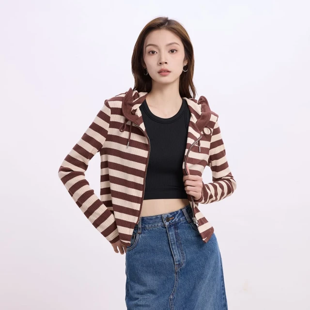 Gap 女裝 針織帽T -黑色(883750) 歷史價格詳細信息