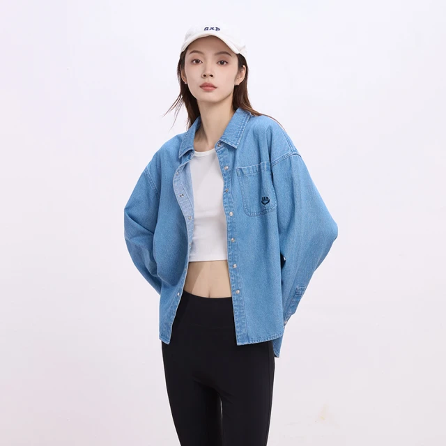 Gap 女童 Logo純棉翻領短袖短褲家居套裝-紫色(670333) 歷史價格詳細信息
