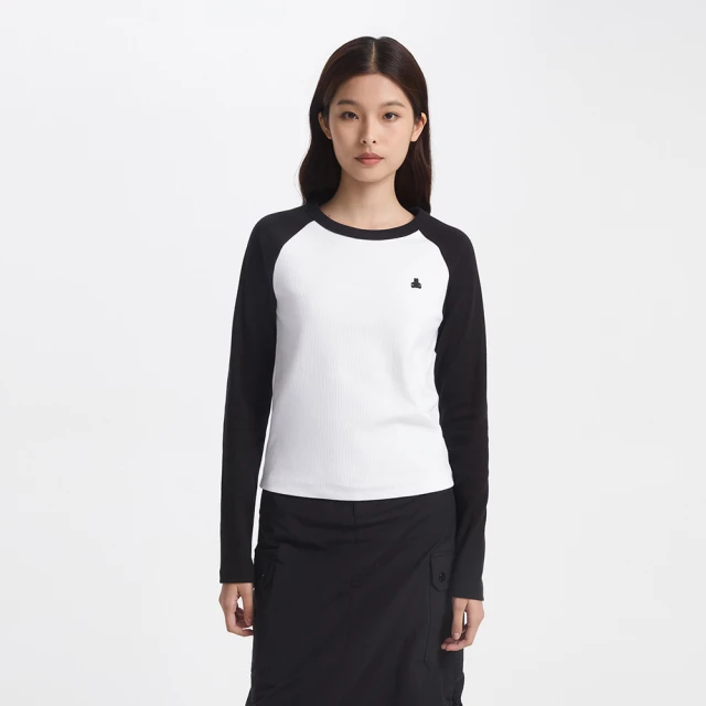 Gap 女裝 小熊刺繡長袖POLO衫 女友T系列-黑白條紋(756049) 歷史價格詳細信息