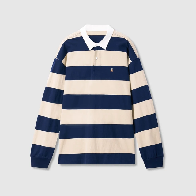 【GAP】男裝 純棉小熊刺繡翻領長袖襯衫-黑色(635954) 歷史價格詳細信息