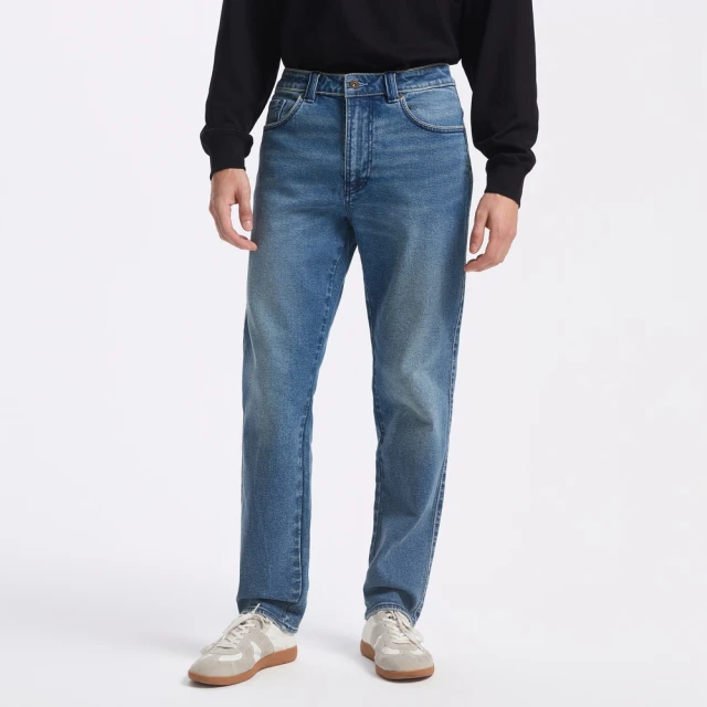 Gap 男裝 修身直筒水洗牛仔褲 283704-黑色 歷史價格詳細信息