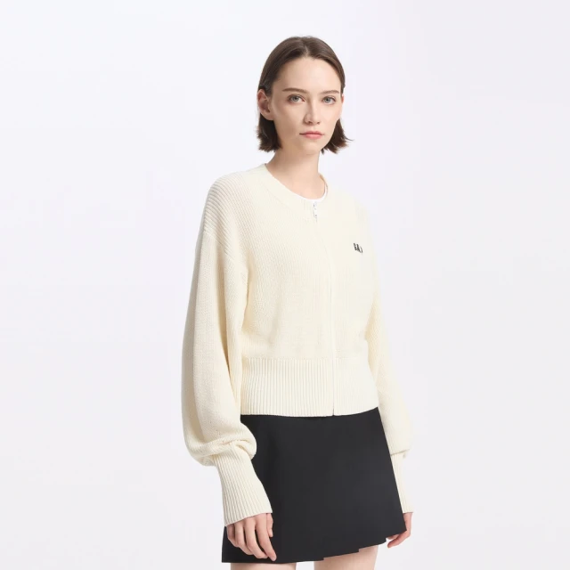 Gap 女裝 Logo長袖針織衫-棕色(795212) 歷史價格詳細信息