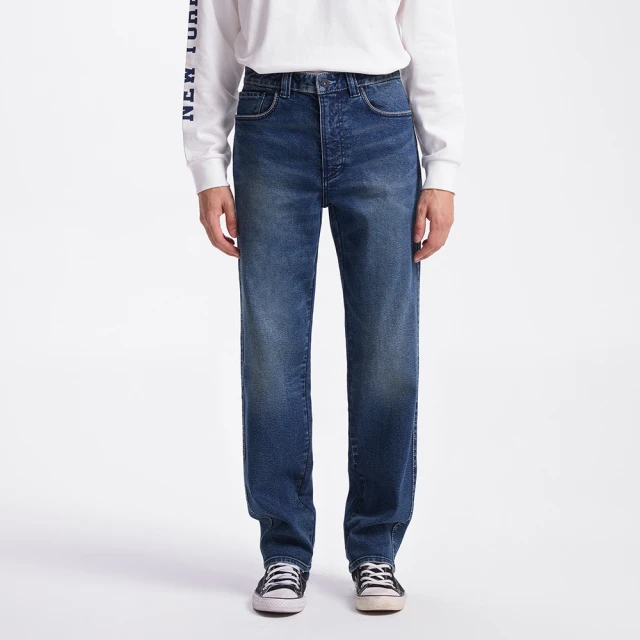 Gap 男裝 直筒牛仔褲-深藍色(728688) 歷史價格詳細信息