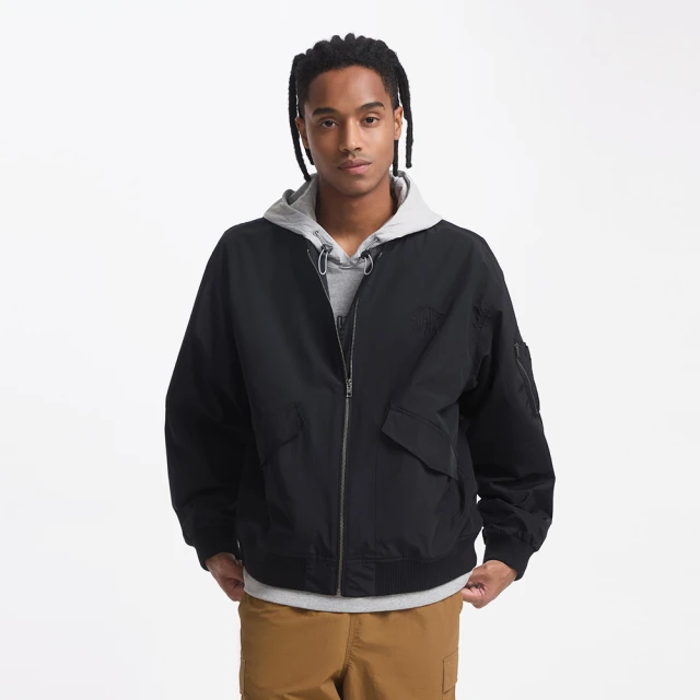 【GAP】男裝 Logo刺繡布章立領棒球外套-黑色(640138) 歷史價格詳細信息