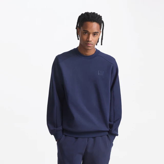 Gap 男裝 Logo學院風短袖T恤 厚磅密織水洗棉系列-灰白色(670052) 歷史價格詳細信息