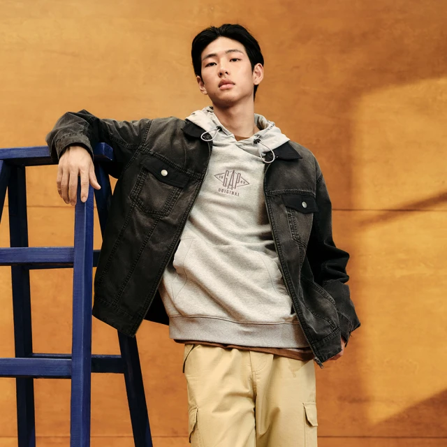 【GAP】男童裝 翻領牛津布長袖襯衫-白色(426037) 歷史價格詳細信息