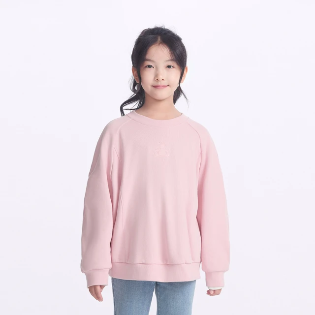 Gap 女幼童裝 Logo圓領大學T 碳素軟磨系列-淺灰色(799245) 歷史價格詳細信息