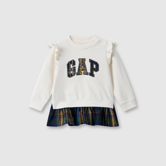 Gap 女裝 碳素軟磨系列 Logo長袖T恤 736192-多色可選 歷史價格詳細信息