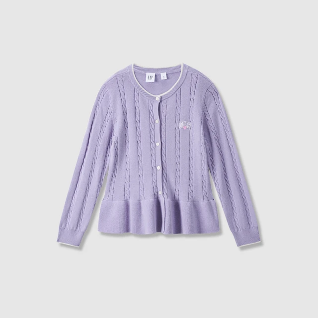 Gap 女幼童 Logo純棉圓領長袖T恤 731856-象牙白 歷史價格詳細信息