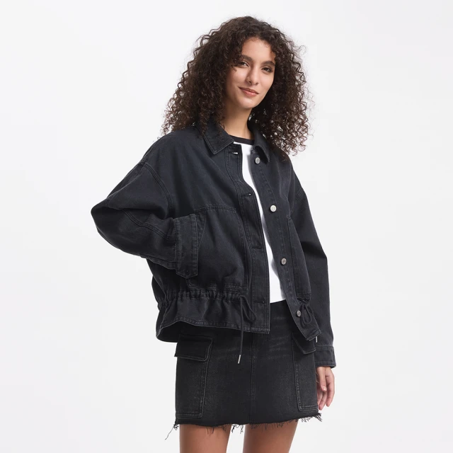 Gap 女童 純棉翻領牛仔長袖洋裝-深藍色(810801) 歷史價格詳細信息