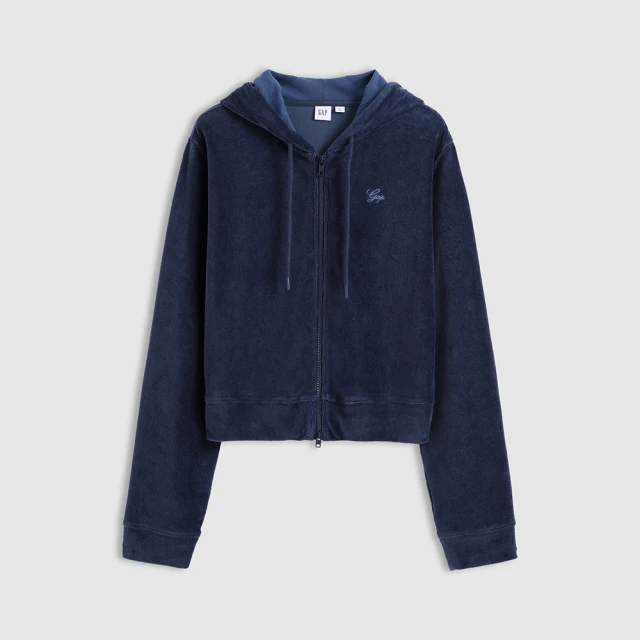 【GAP】女裝 Logo刺繡連帽外套-粉色(600757) 歷史價格詳細信息