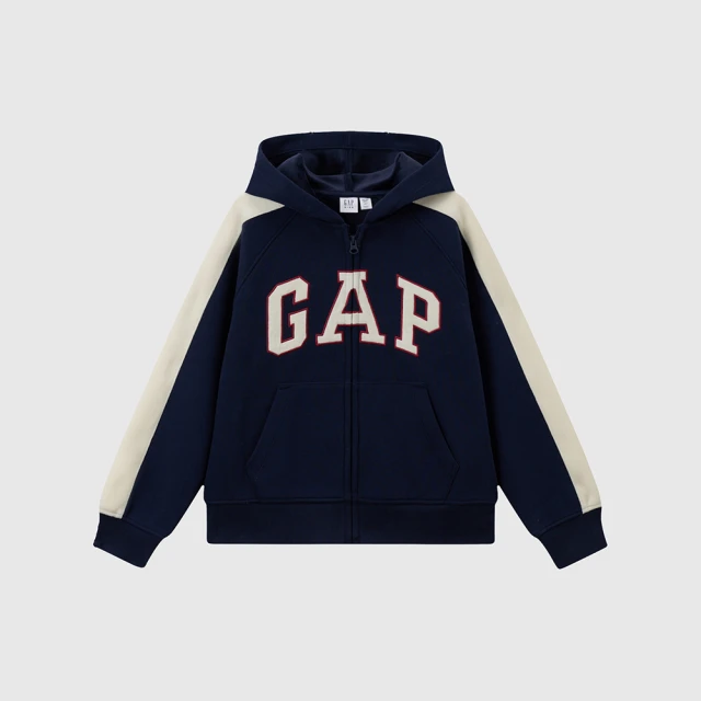 Gap 男童裝 Logo連帽外套-深藍色(780260) 歷史價格詳細信息