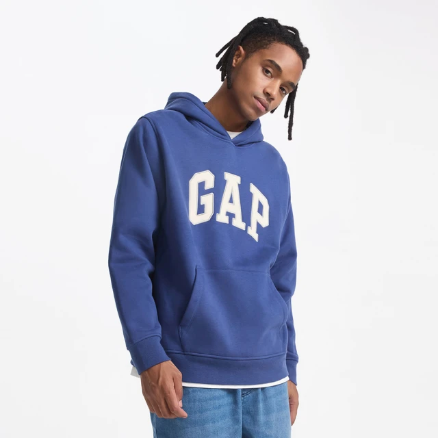 【GAP】男女裝 Logo刺繡刷毛外套/印花/刺繡刷毛帽T-多款可選(634420&638562&637863) 歷史價格詳細信息
