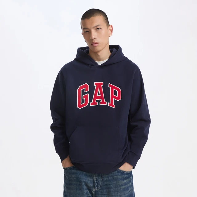 【GAP】男女裝 Logo刺繡刷毛外套/印花/刺繡刷毛帽T-多款可選(634420&638562&637863) 歷史價格詳細信息