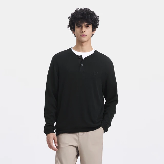 Gap 男裝 Logo刺繡圓領休閒短袖T恤-深灰色(810622) 歷史價格詳細信息