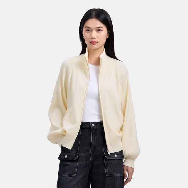 Gap 女裝 Logo立領針織毛衣-白色(857714) 歷史價格詳細信息