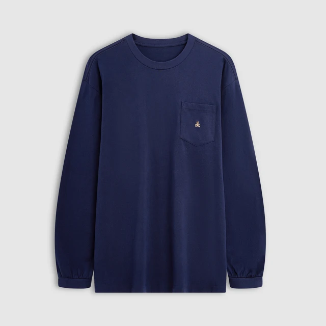 【GAP】男裝 純棉小熊刺繡翻領長袖襯衫-黑色(635954) 歷史價格詳細信息