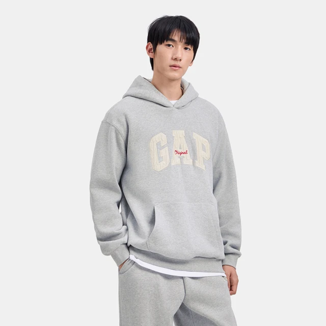 【GAP】男女裝 Logo刺繡刷毛外套/印花/刺繡刷毛帽T-多款可選(634420&638562&637863) 歷史價格詳細信息