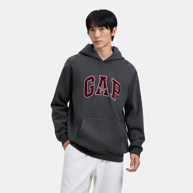 【GAP】男女裝 Logo刺繡刷毛外套/印花/刺繡刷毛帽T-多款可選(634420&638562&637863) 歷史價格詳細信息