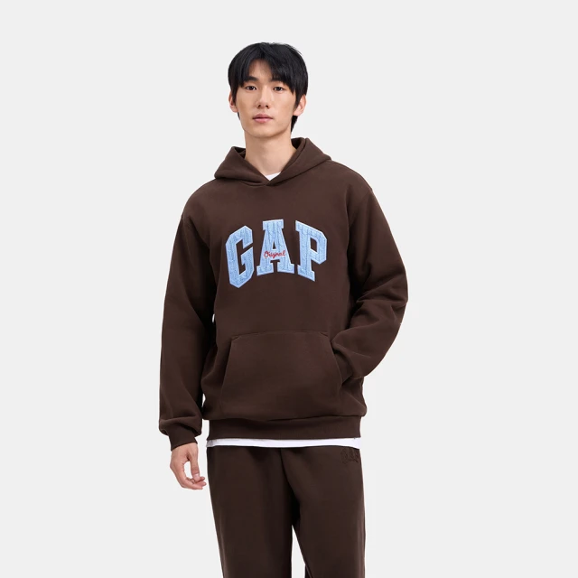 【GAP】男女裝 Logo刺繡刷毛外套/印花/刺繡刷毛帽T-多款可選(634420&638562&637863) 歷史價格詳細信息