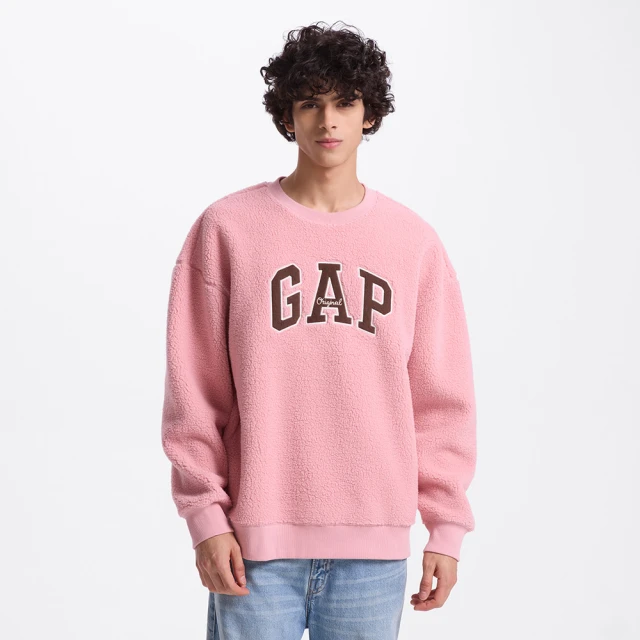 Gap 男女同款 Logo圓領大學T-黑色(427434) 歷史價格詳細信息