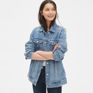 Gap 女裝 水洗長袖西部風牛仔襯衫 239372-淺靛藍 歷史價格詳細信息