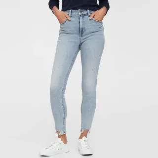 Gap 女裝 淺色復古錐形超高腰牛仔褲 660447-淺靛藍 歷史價格詳細信息