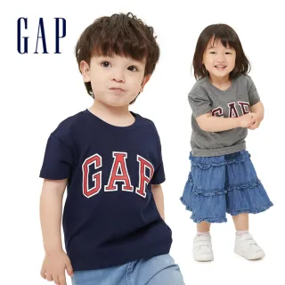 Gap 幼童裝 厚磅密織系列 Logo純棉親膚短袖T恤 男女同款 850573-多色可選 歷史價格詳細信息