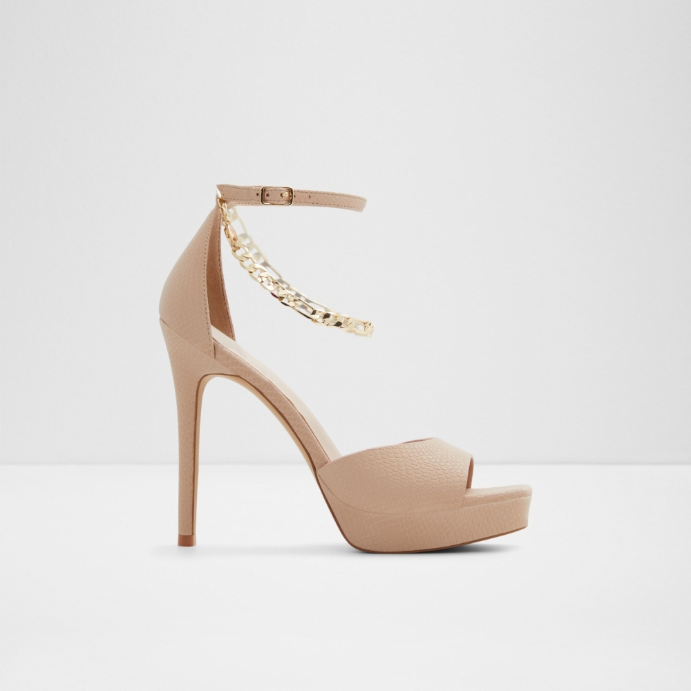 【ALDO】PRISILLA-優雅花卉鍊條涼跟鞋-女 歷史價格詳細信息