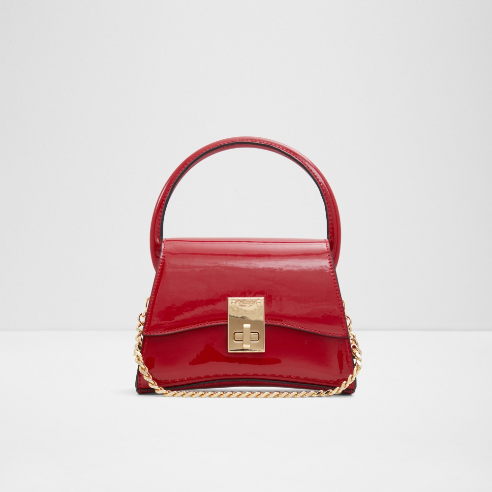 紅色時尚名媛兩用肩背包人造皮革全新500出清 歷史價格詳細信息