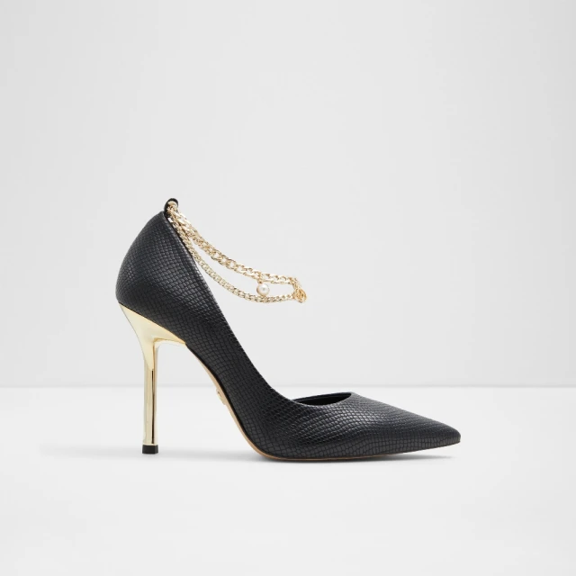 【ALDO】TANZY-時尚氣質鍊條尖頭高跟鞋-女鞋(棕色多色) 歷史價格詳細信息