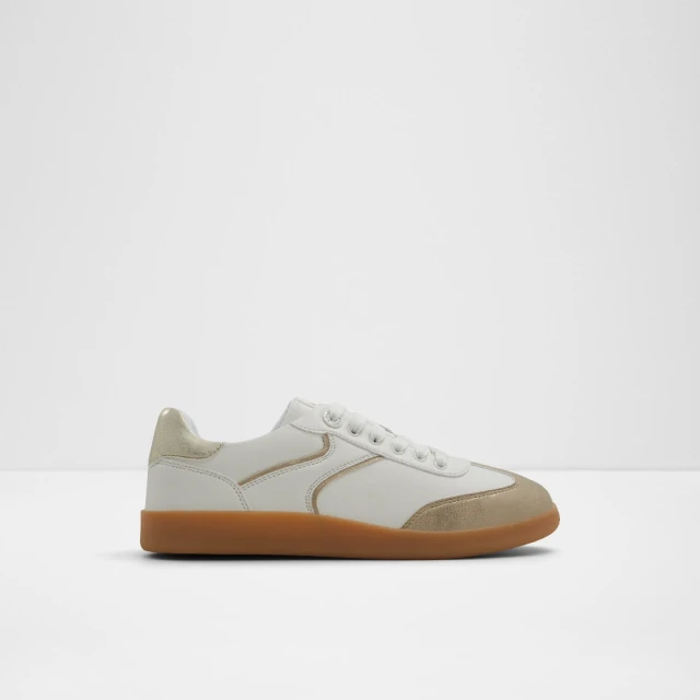 【ALDO】ERILG-簡約拼接撞色綁帶休閒鞋-女鞋(白配豹紋) 歷史價格詳細信息