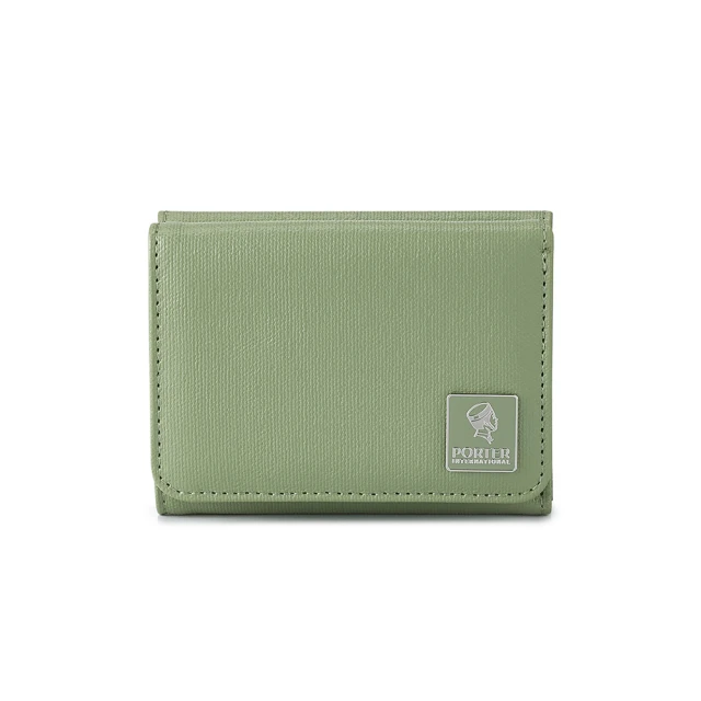 【PORTER INTERNATIONAL】復古品味MORI零錢包(晨霧灰) 歷史價格詳細信息