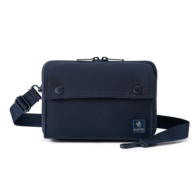 【PORTER INTERNATIONAL】機能輕靚MID斜肩包(午夜藍) 歷史價格詳細信息