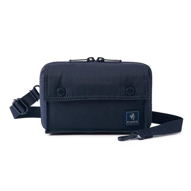 【PORTER INTERNATIONAL】機能輕靚MID斜肩包(午夜藍) 歷史價格詳細信息