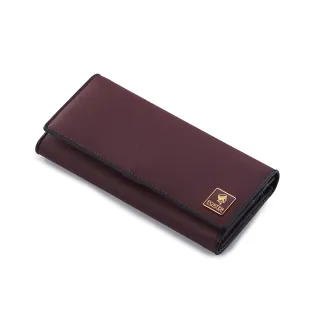 【PORTER INTERNATIONAL】復古品味MORI簡約L型卡片零錢包(深紅) 歷史價格詳細信息