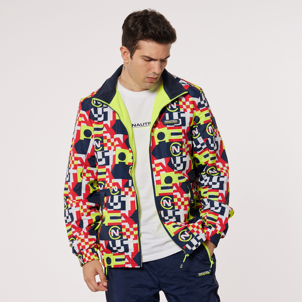 【NAUTICA】COMPETITION男裝立體品牌LOGO短袖T恤(深藍) 歷史價格詳細信息