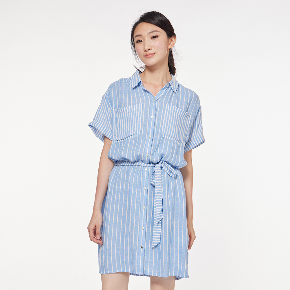 【NAUTICA】女裝 條紋休閒短褲(深藍色) 歷史價格詳細信息