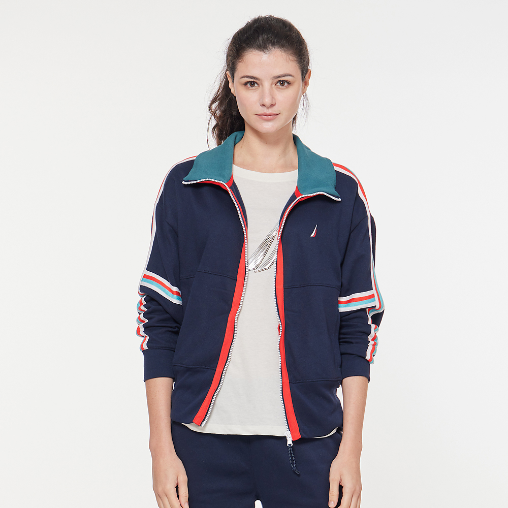 【NAUTICA】男裝休閒撞色格紋長袖襯衫(紅白) 歷史價格詳細信息
