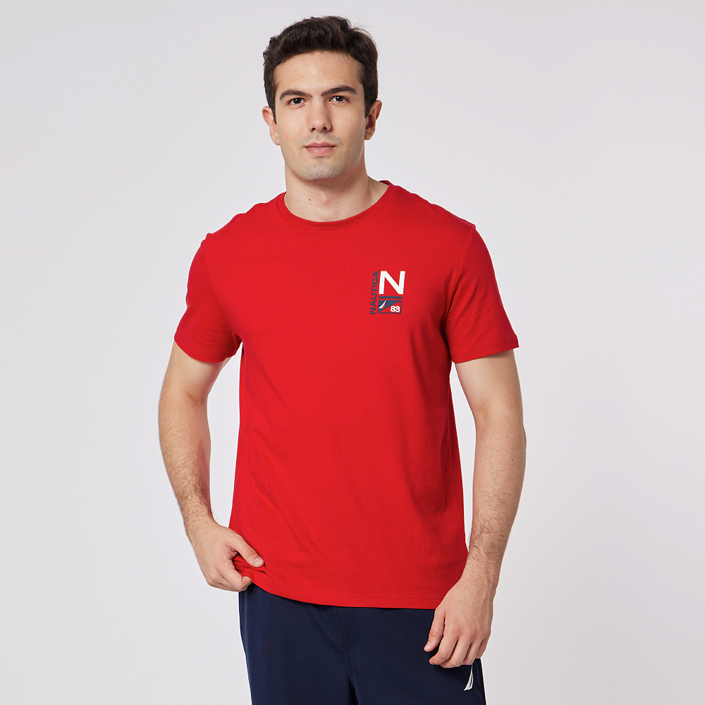 【NAUTICA】男裝 品牌LOGO小方格長袖POLO衫(深藍) 歷史價格詳細信息