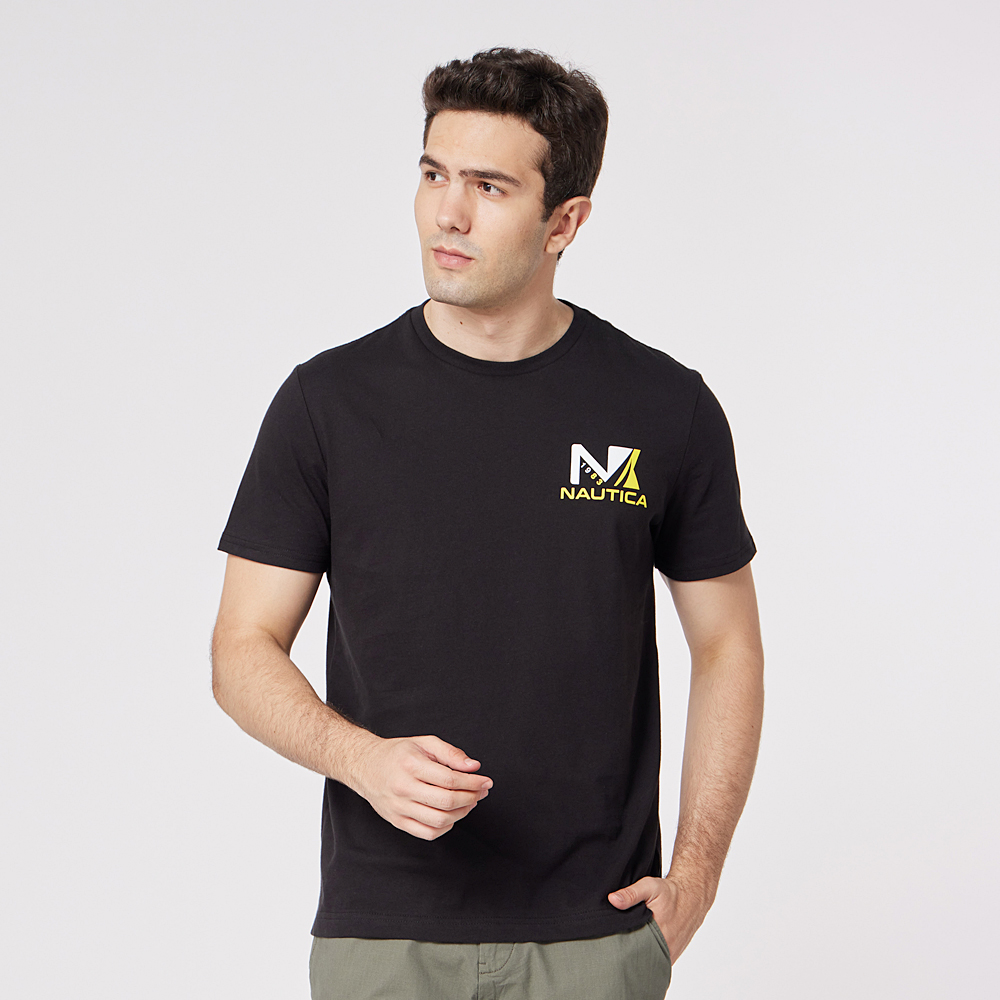 【NAUTICA】男裝極簡品牌LOGO長袖T恤(海軍藍) 歷史價格詳細信息