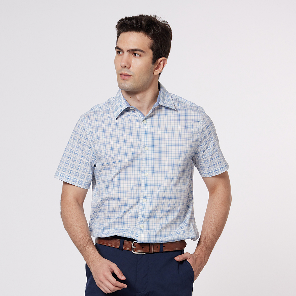 【NAUTICA】男裝 吸濕排汗跳色拼接短袖T恤(粉色) 歷史價格詳細信息