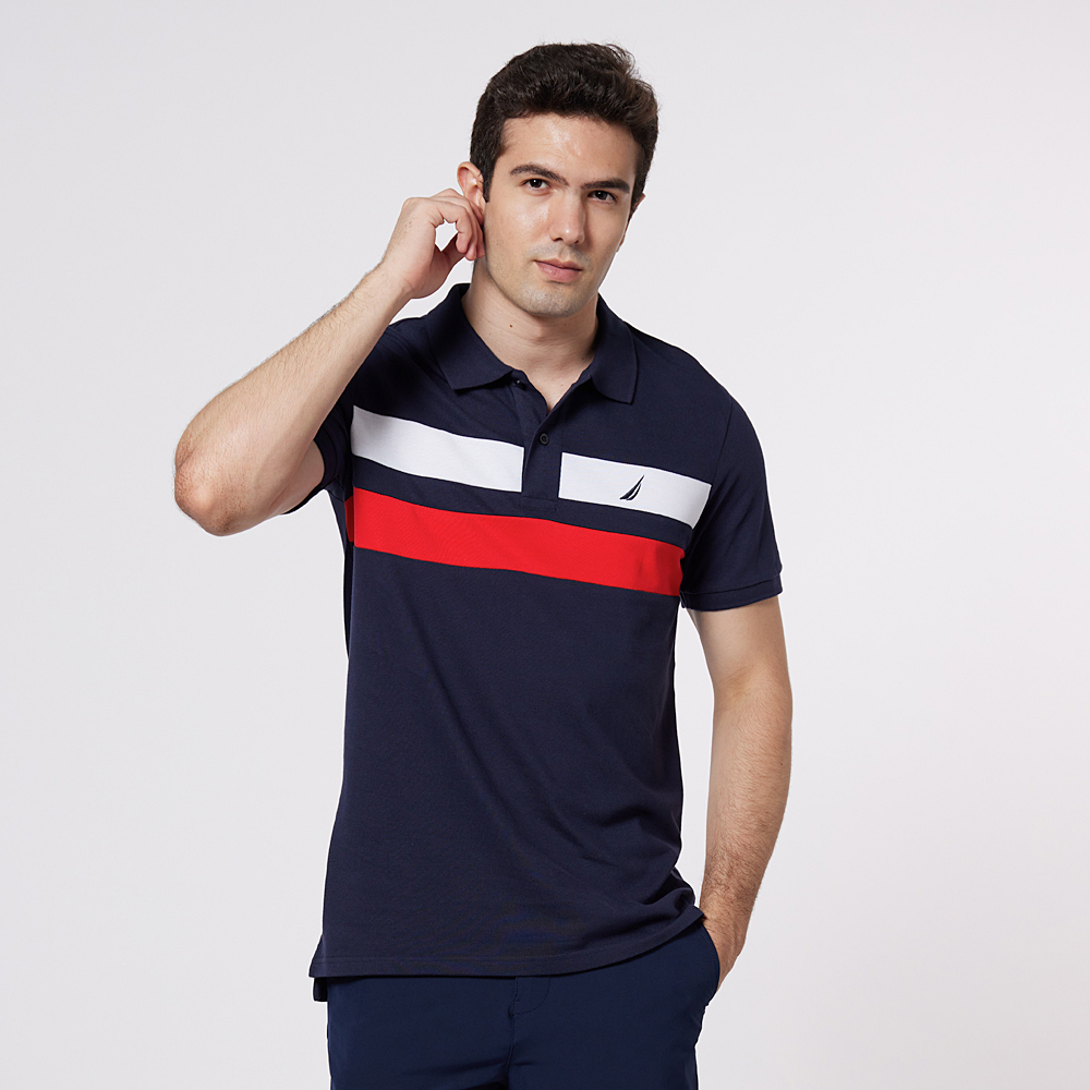 NAUTICA 男純棉短袖T恤 黑色款 S 尺寸 前方印有經典品牌LOGO 特價:700元 亞洲版型 女生也可以穿喔 歷史價格詳細信息