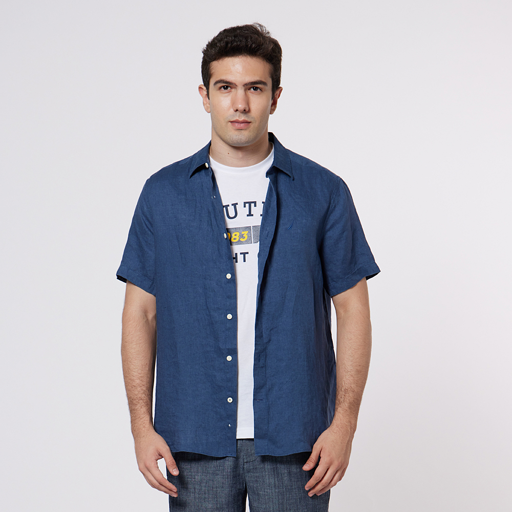 【NAUTICA】男裝 素色質感透氣短袖POLO衫(白色) 歷史價格詳細信息