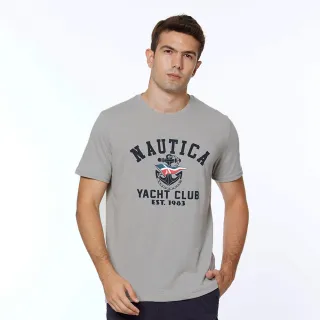 【NAUTICA】男裝 船錨圖騰圓領長袖針織衫(卡其) 歷史價格詳細信息