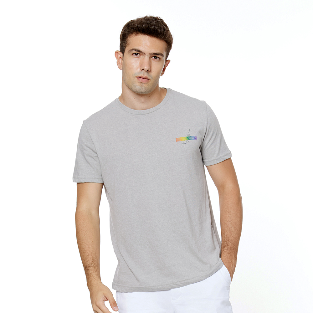 【NAUTICA】男裝 Pride系列休閒素面LOGO短袖T恤(深藍) 歷史價格詳細信息